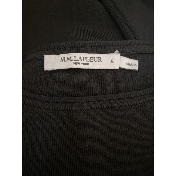 MM Lafleur Black Malin Top Jardigan Knit Sweater Long Sleeve Button Shou… - Picture 7 of 9